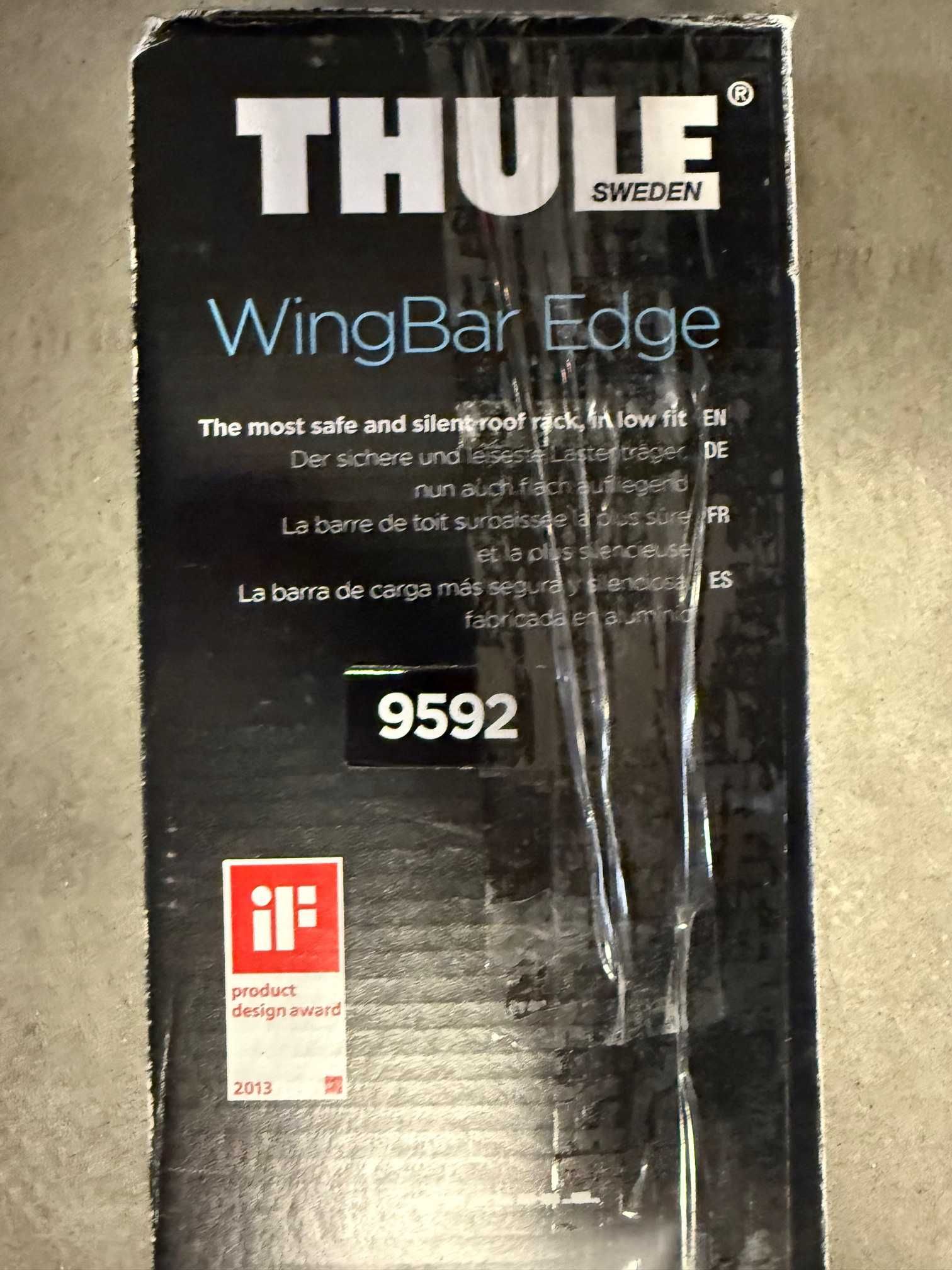 Belki bagażnik dachowy Thule Wingbar Edge 9592 ze stopami