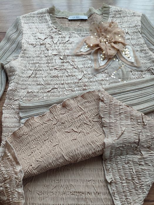 Gina Bacconi złota bluzka