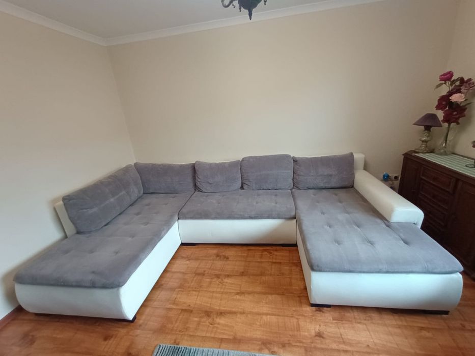 Narożnik rozkładany z funcją spania