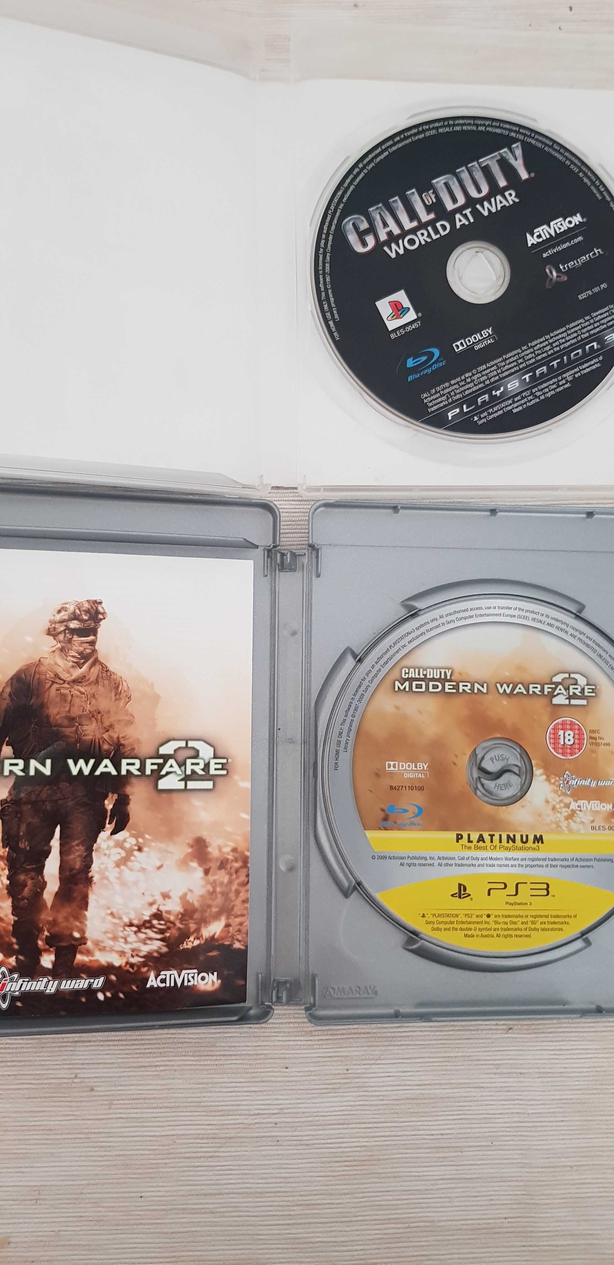 Call of Duty: World at War [PS3] PL + gratis Modern Warfare 2