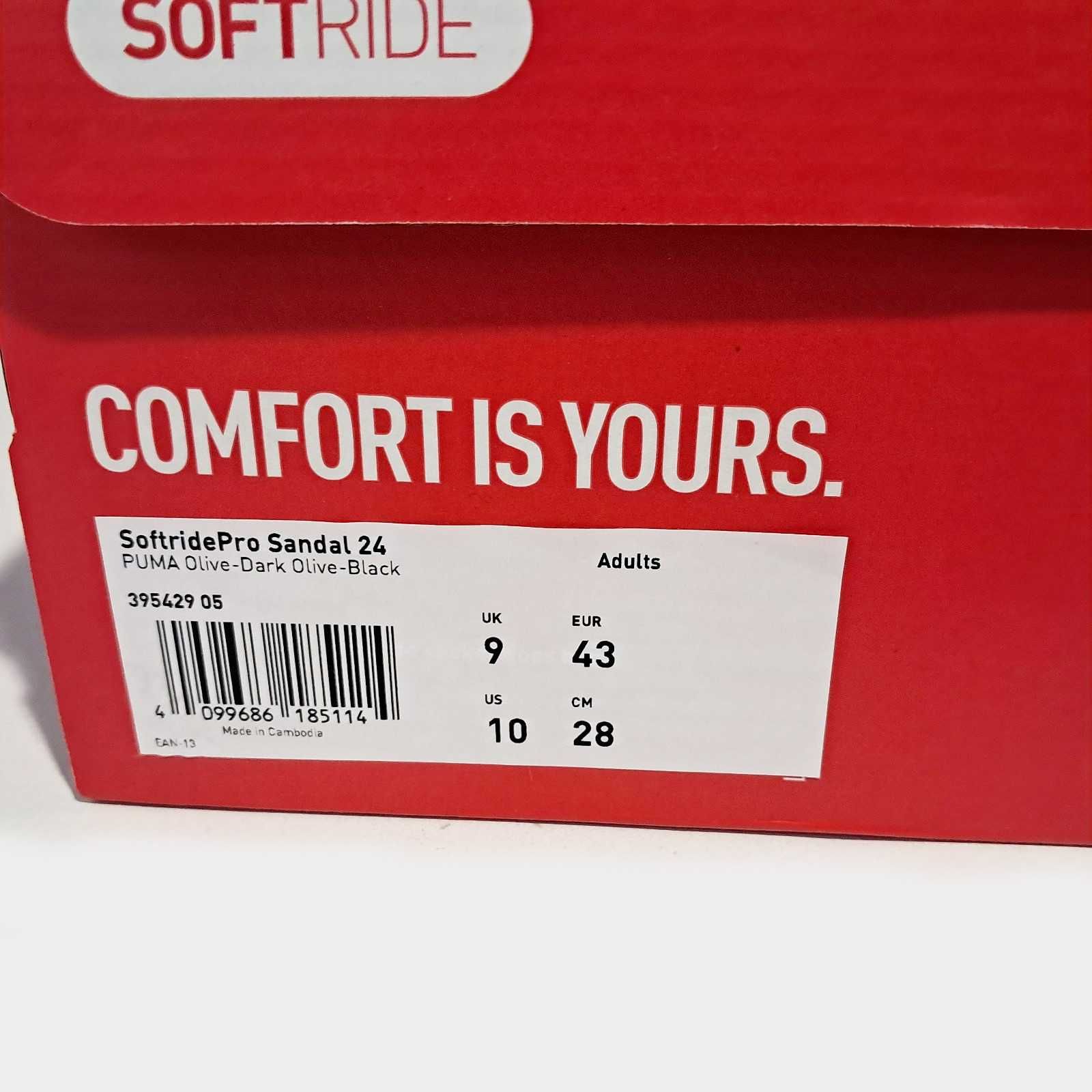 Оригінал сандалі Puma Softride Pro Sandal 40.5, 42, 43, 44.5, 46, 47