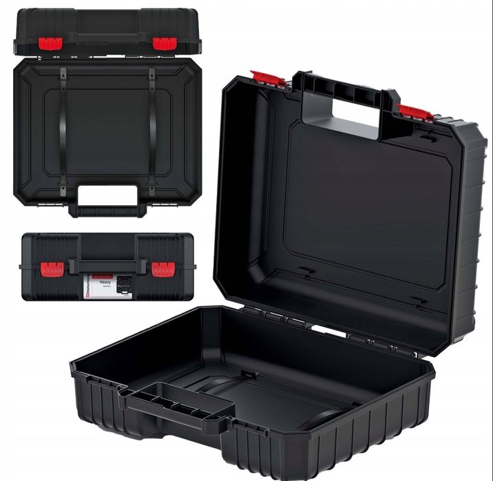 Wytrzymała Skrzynka na Narzędzia Czarna