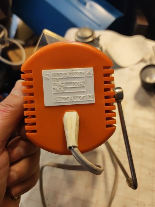 Wentylator biurkowy vintage retro N R D