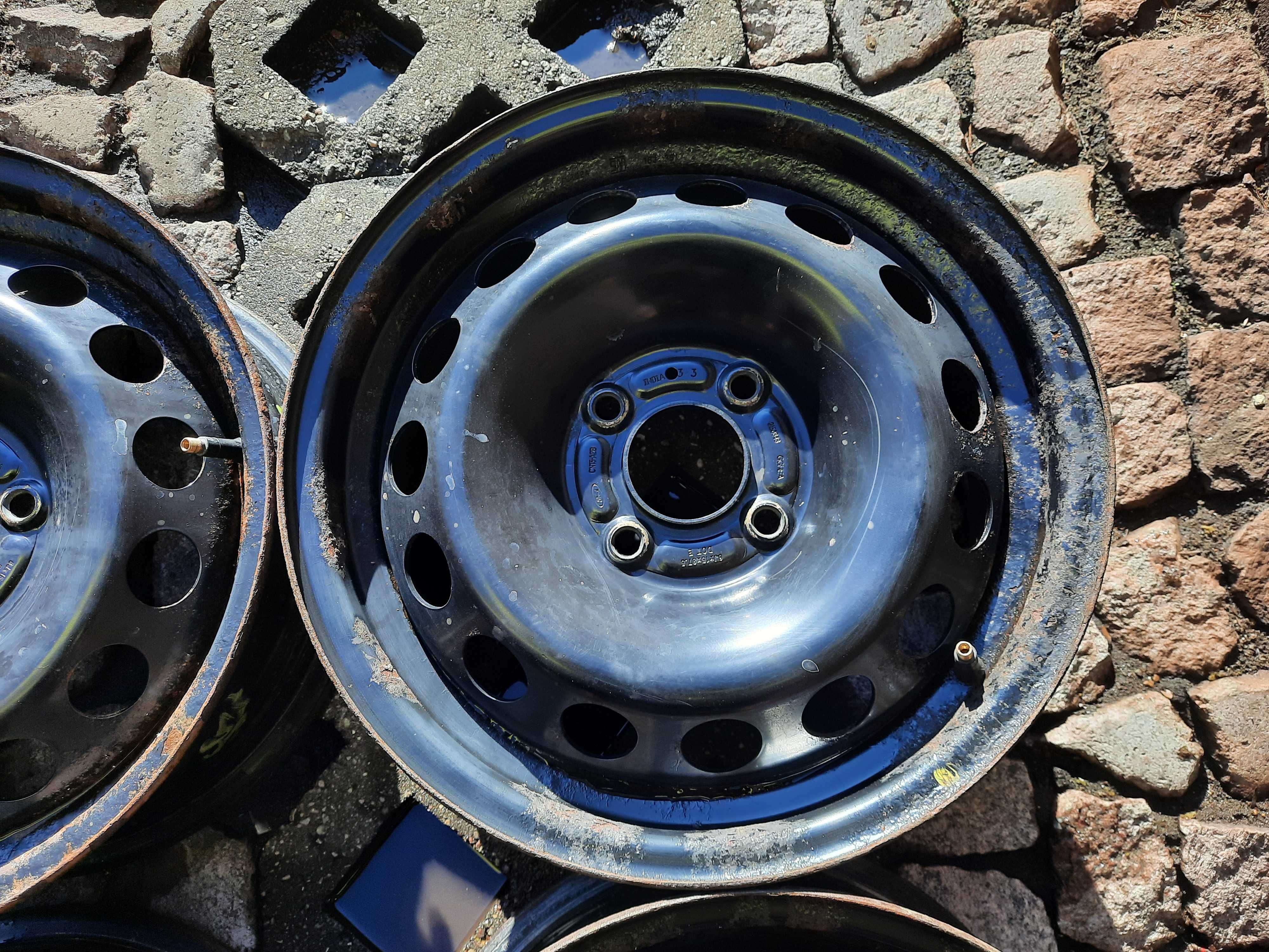 Oryginalne felgi stalowe z czujnikami FORD 15" 4x108 EcoSport B-MAX