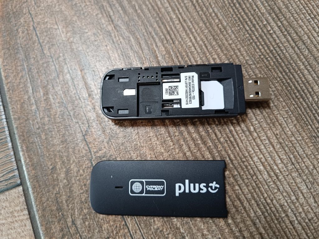Router, modem mobilny USB HUAWEI E3372  LTE USB stick karta SIM