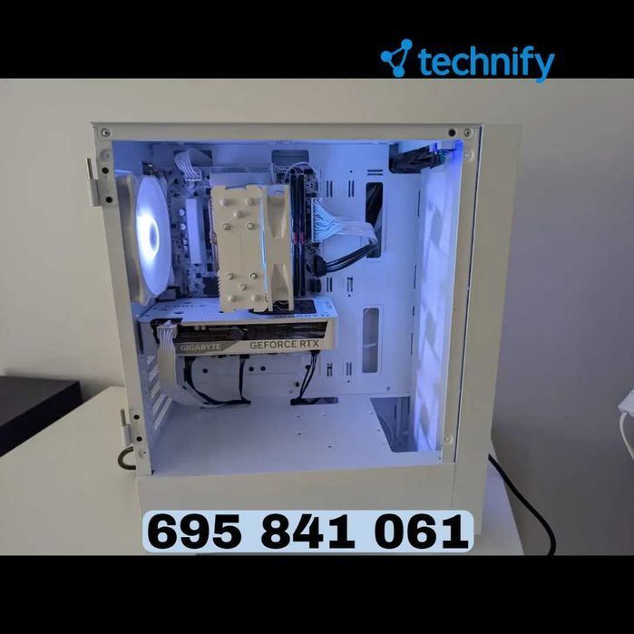 Komputer Gamingowy RTX 5070 Ryzen 5 7500F, 16GB DDR5 Faktura 23%, GWAR