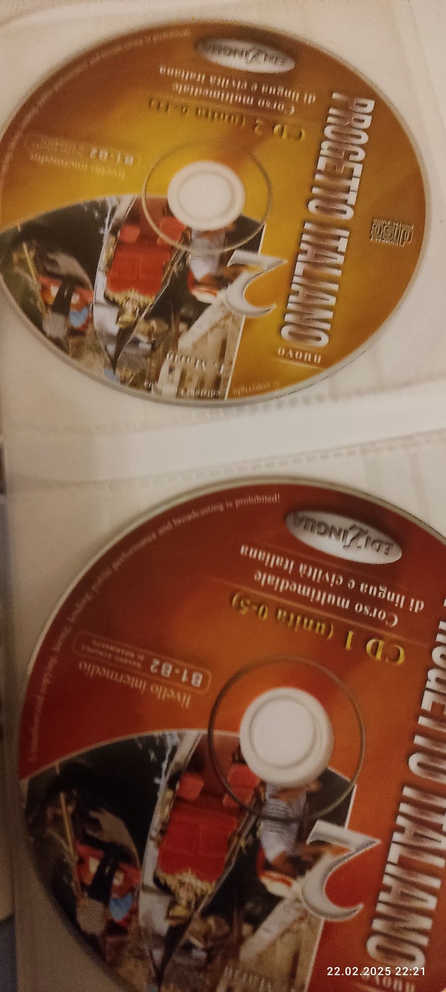 Nuovo Progetto Italiano 2 podręcznik i ćwieczenia z trzema płytami DVD