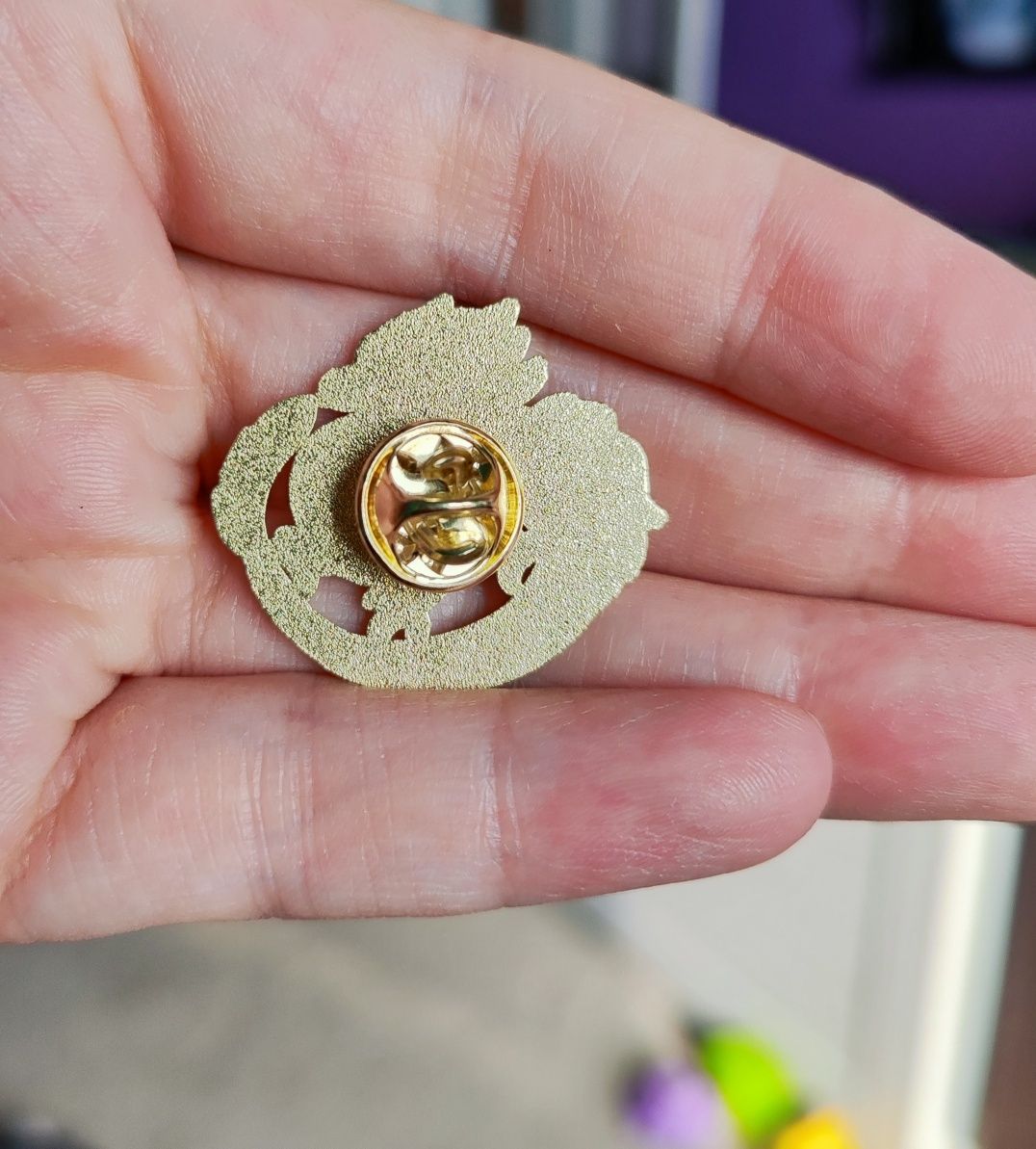 Smok Dragon - metalowy pin przypinka broszka