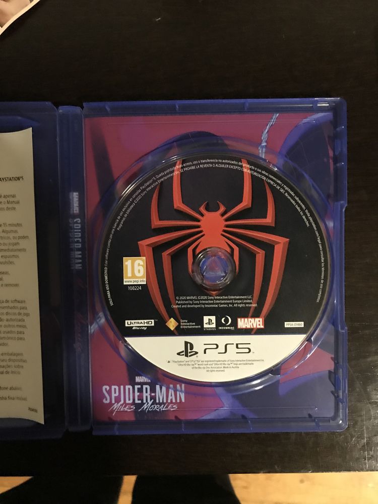 Spider Man Miles Morales - Jogo PS5
