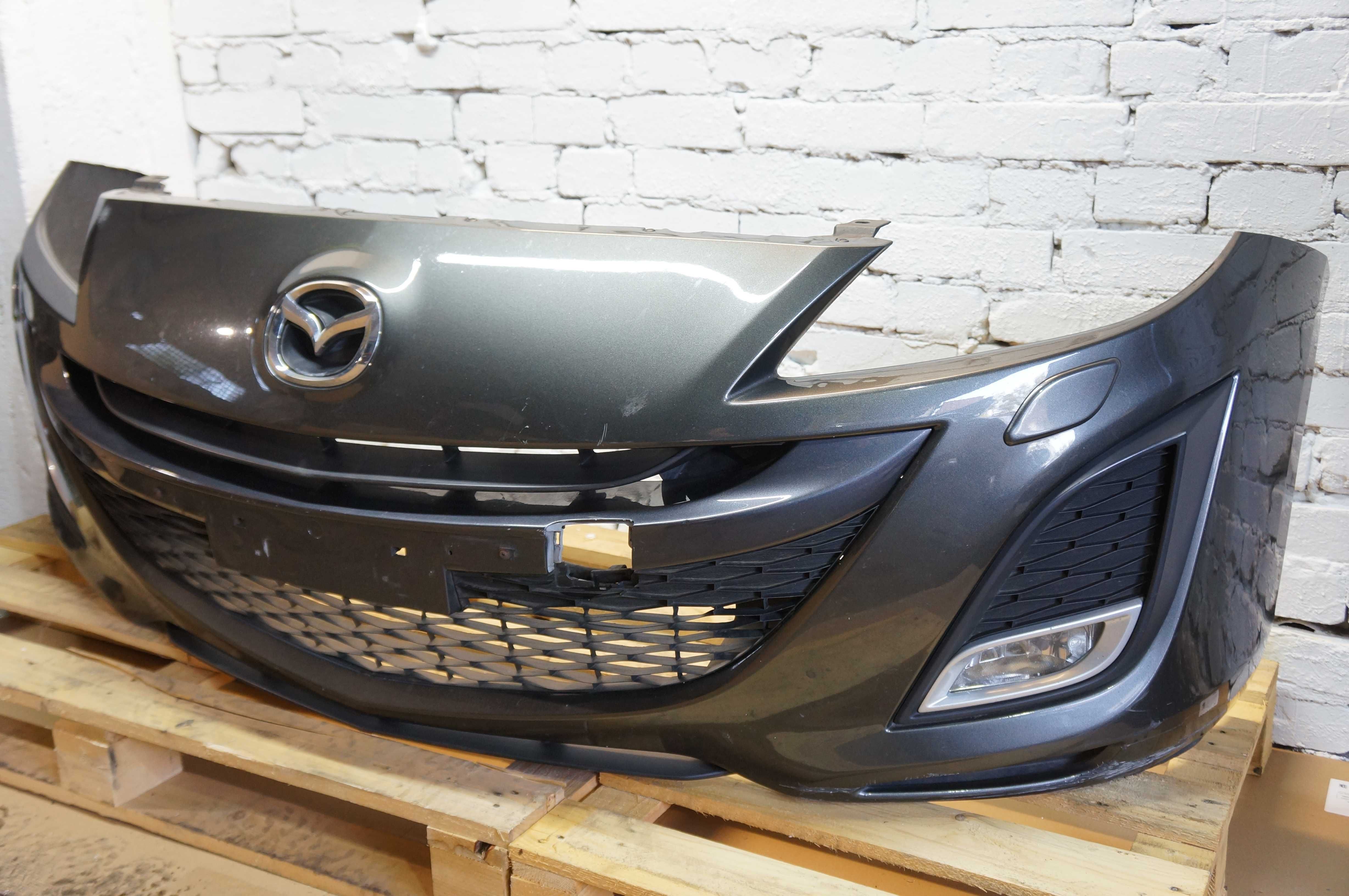 Zderzak przedni przód Mazda 3 BL II xenon spryski sport kolor 38R