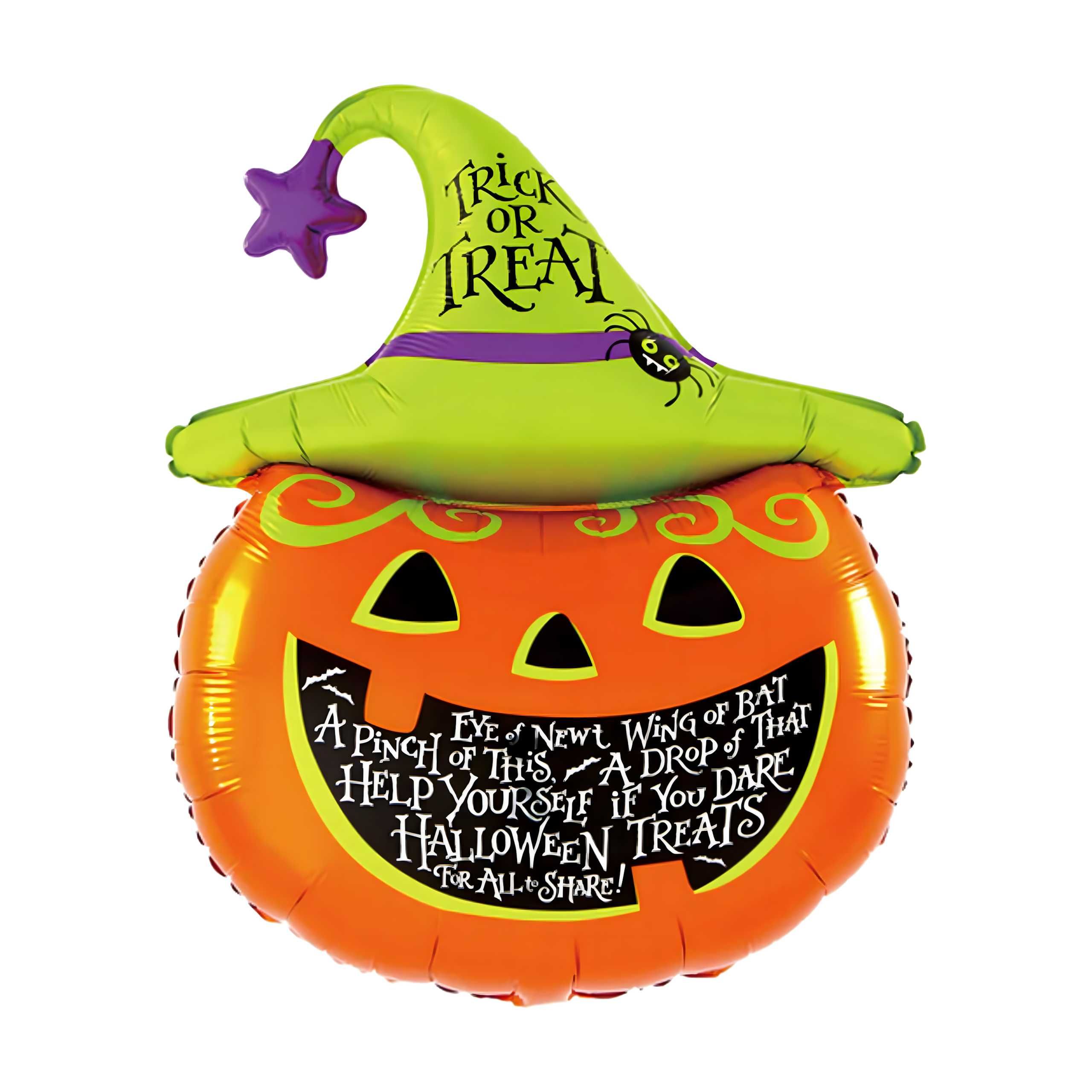 Zestaw Balonów Halloween Dynia na Imprezę Domówkę Przyjęcia Spotkania