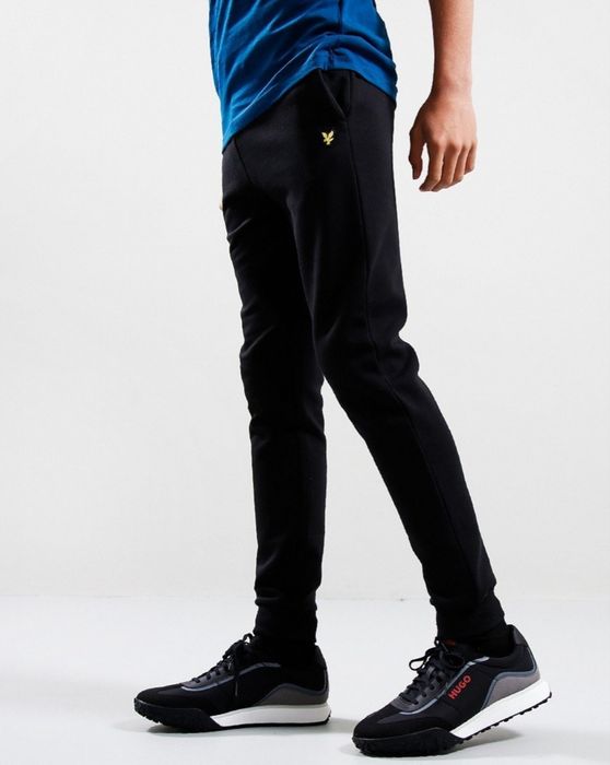 Теплые штаны Lyle& Scott 11-14 л, спортивные штаны на флисе р. 158-164