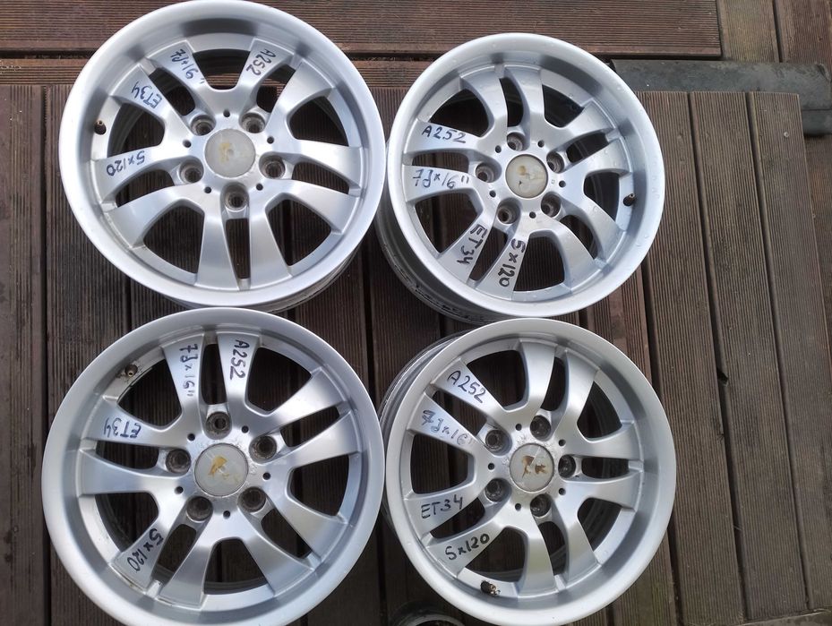 Felgi Aluminiowe Ronal BMW 7Jx16'' 5x120 ET34 Obrzycko A252