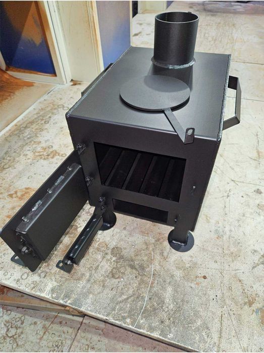 ГАРАНТІЯ! Буржуйка, Булер'ян, печь, піч, з плитою на 90м3, ЗАВОД!