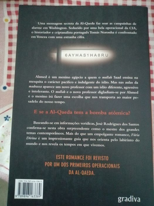Três livros de José Rodrigues dos Santos