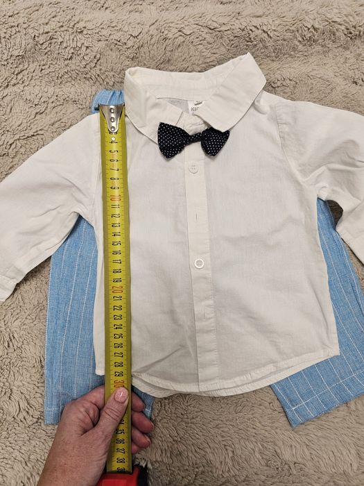 Костюм для немовлят  джентельмен блакитний 73 см 6-9 м 630 грн.