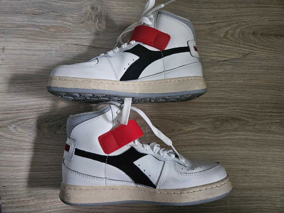Nowe Białe wysokie sneakersy 36 Diadora MI Basket
