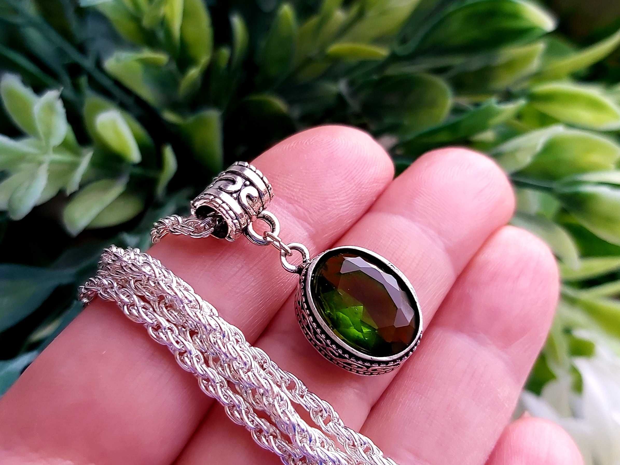 Komplet _Peridot Kwarc_Indie_handmade_  22