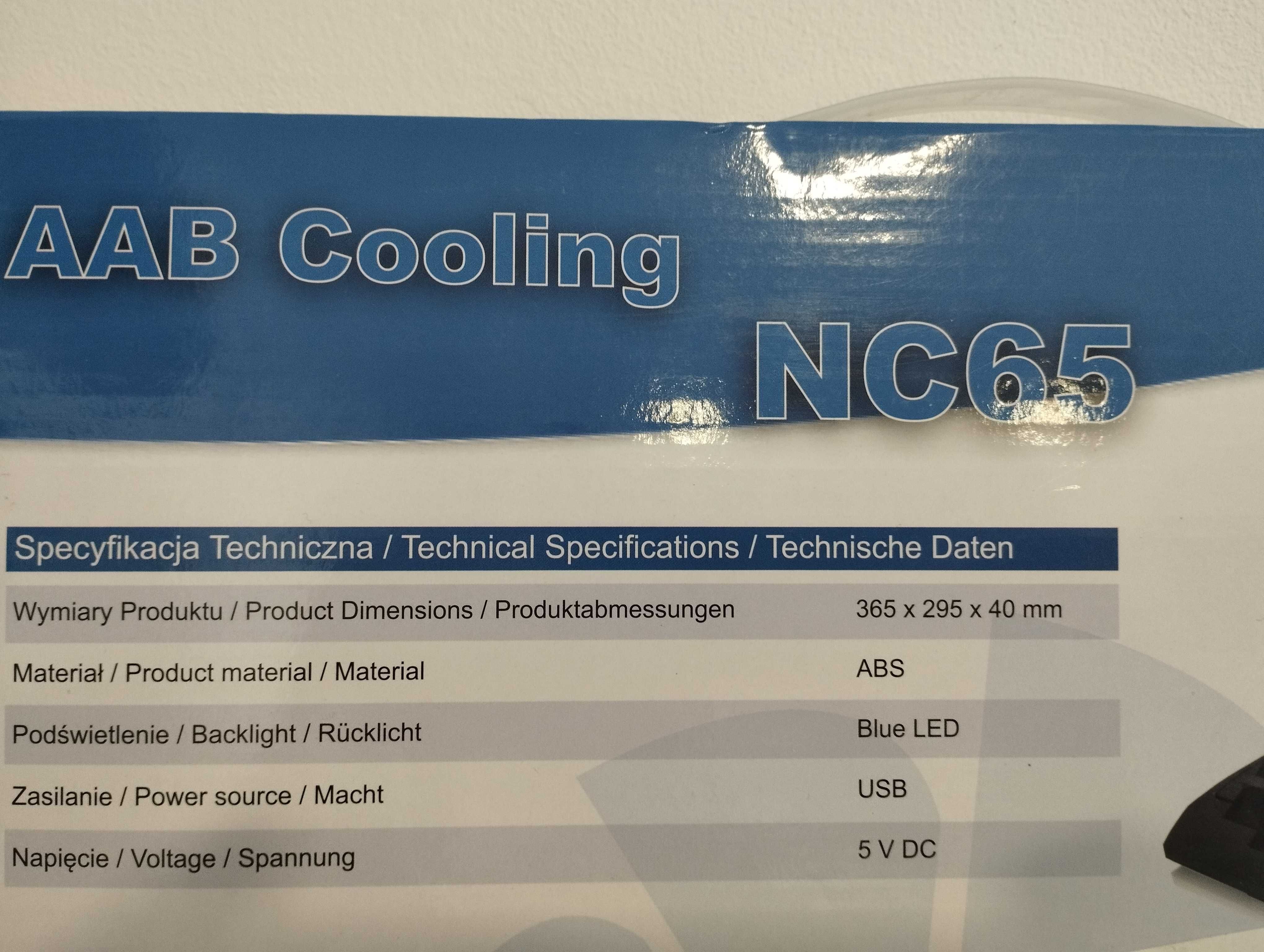AAB Cooling NC65 - Podstawka chłodząca do Laptopa