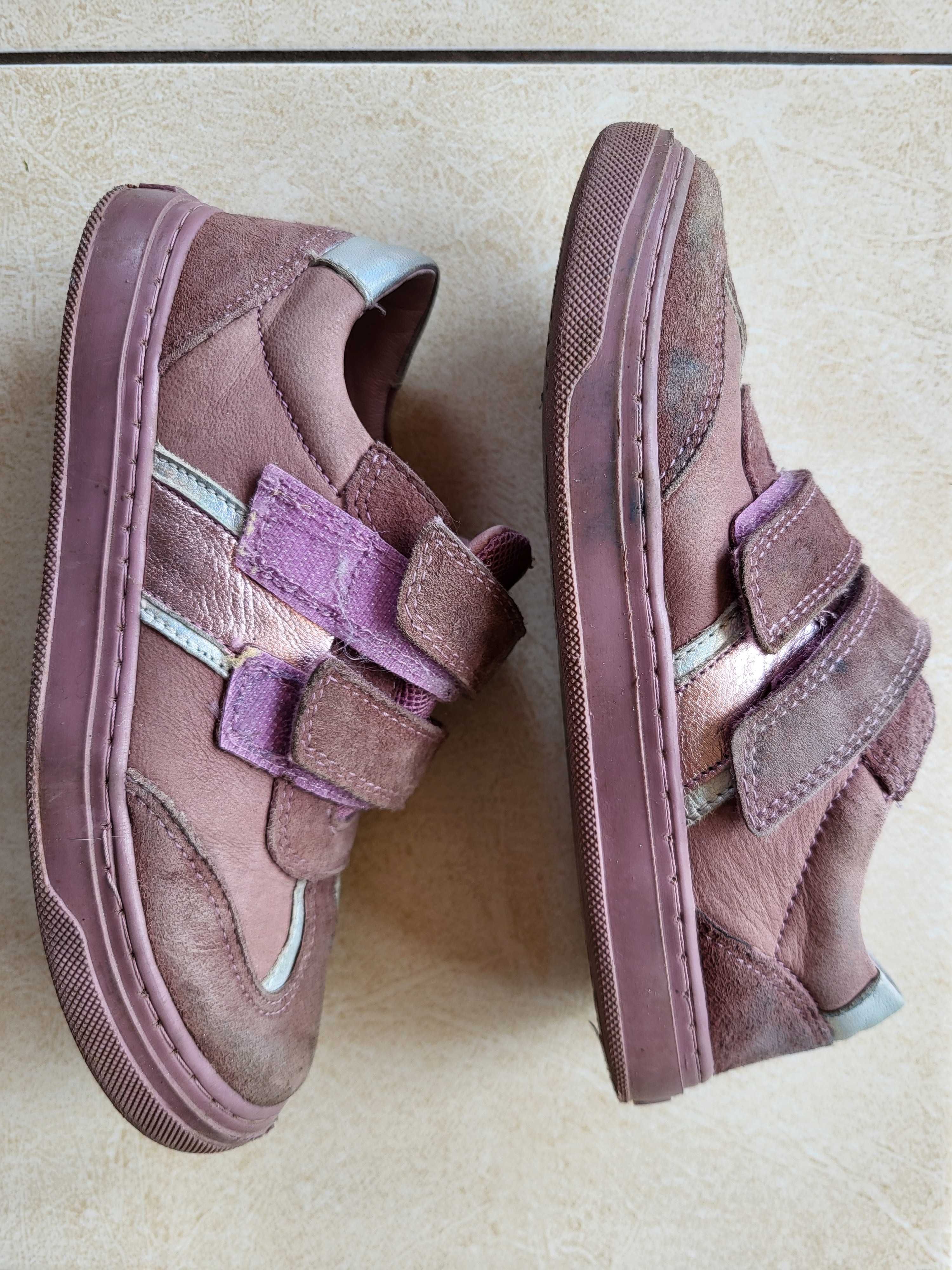 Skórzane sneakersy/adidasy dla dziecka dł. wkł.19,5, rozm. 32, Lasocki
