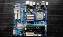 Gigabyte GA-EG41MFT + E5800  + 8Gb ddr3