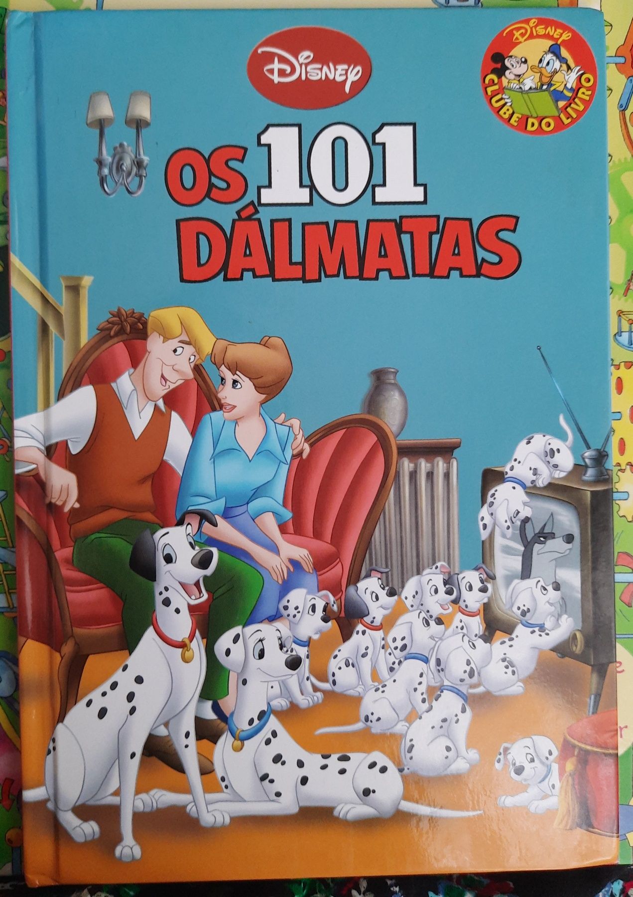 Livro Os 101 dálmatas da Disney