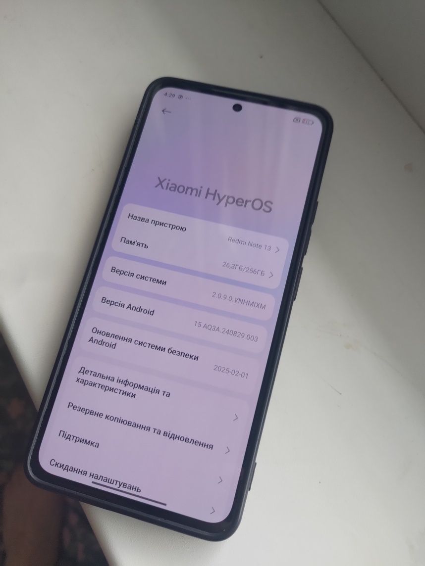 Redmi note 13 8+4/256 справний