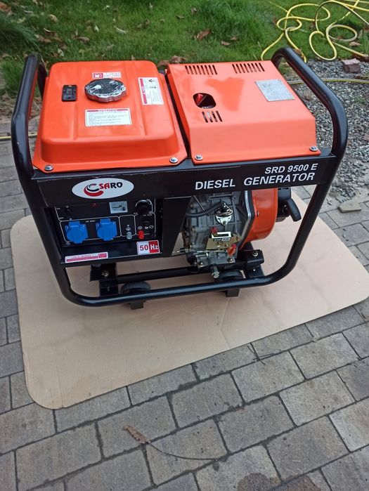 Генератор Saro 9500E дизельний 8 кВт.