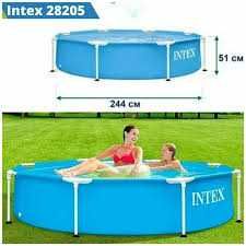 Басейн бассейн каркасний INTEX Интекс 2.44х51см 28205