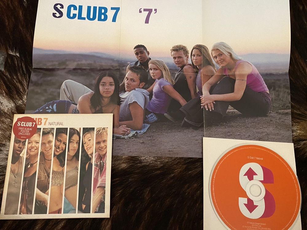 CD Single S Club 7 com Poster