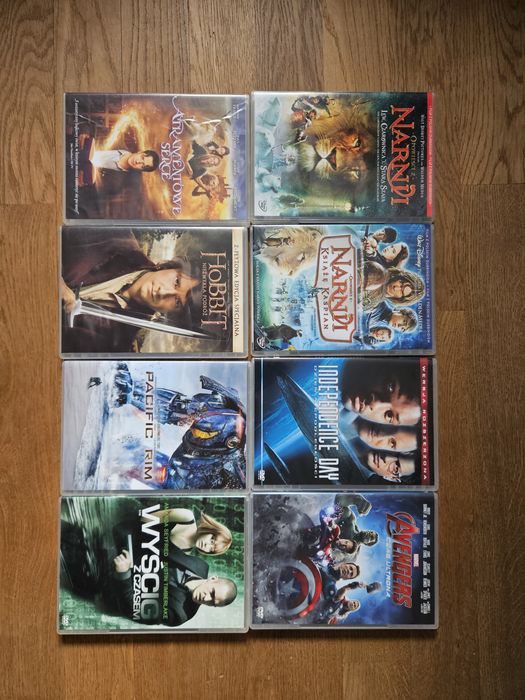 Zestaw filmów na DVD