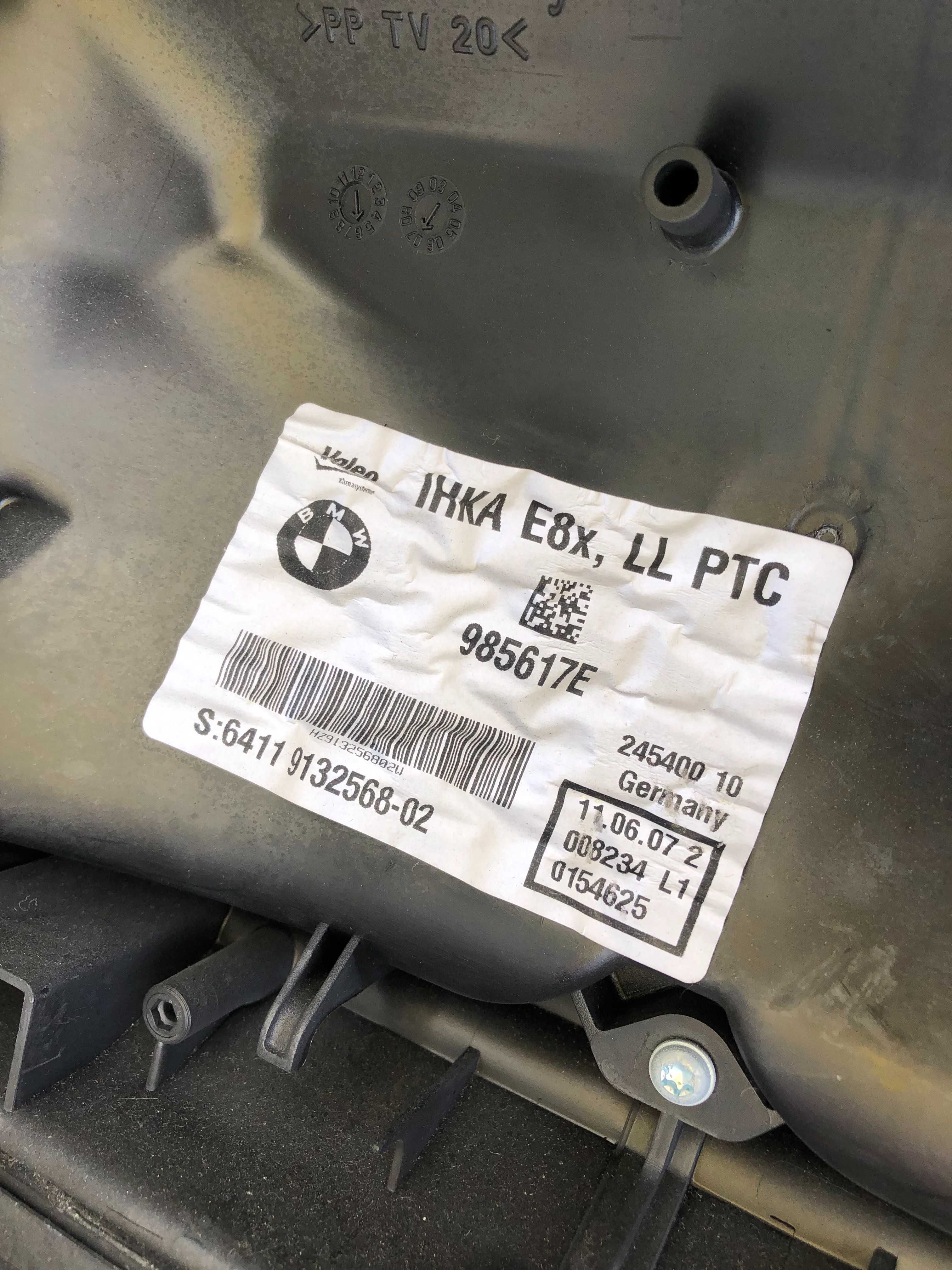 Nagrzewnica klima Bmw E81 E87 lift Europa