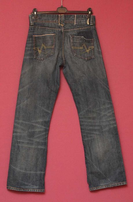 Next 36 our 8R M-L selvedge denim Boot Cut джинсы