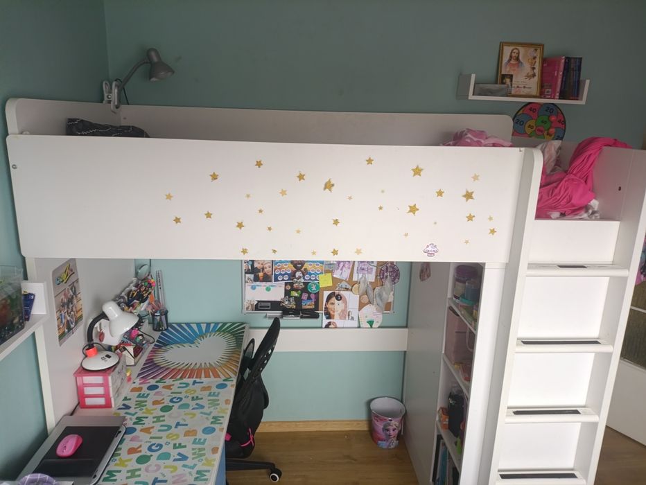 Łóżko piętrowe Ikea