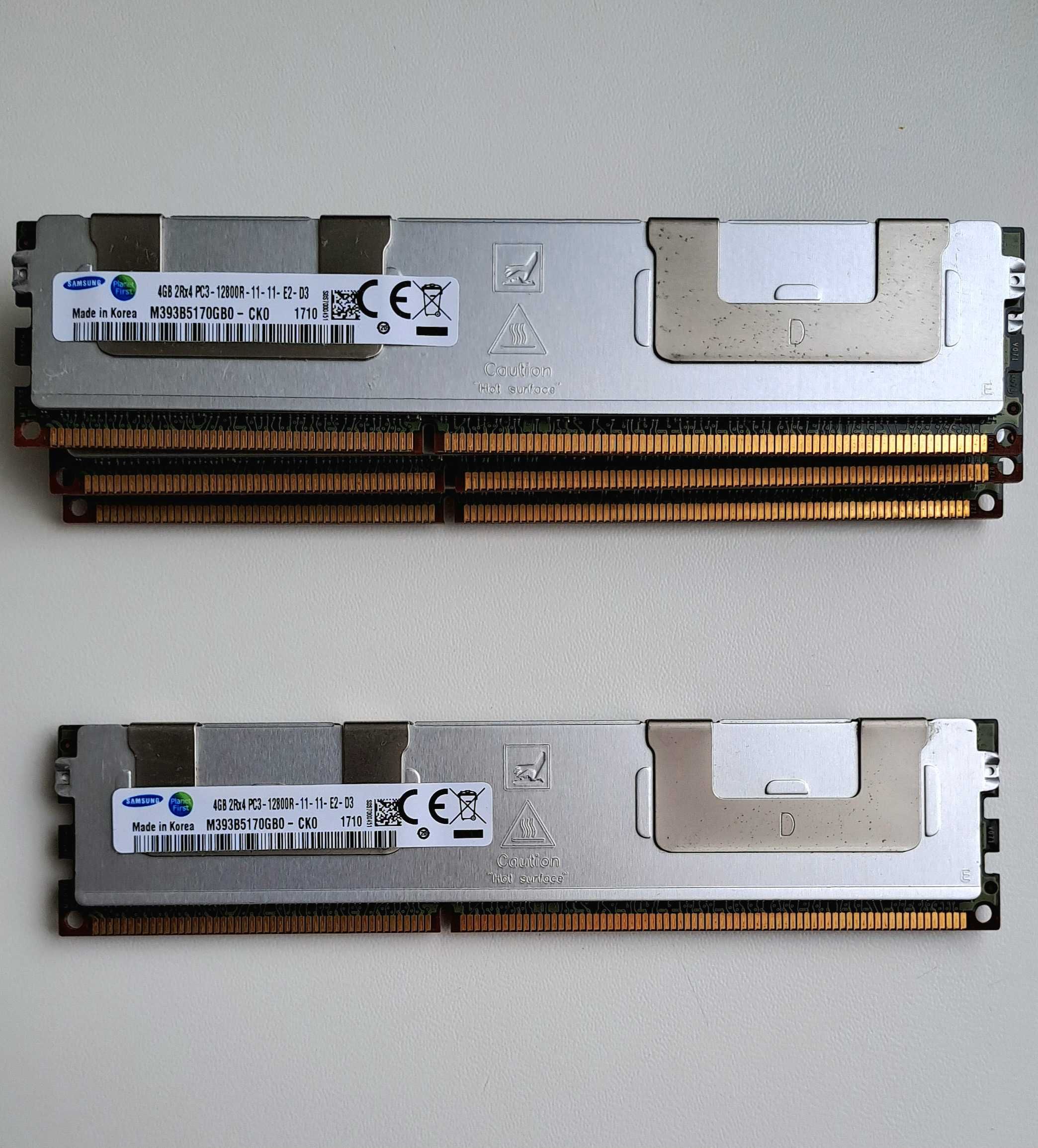 Ціна за 4 шт. Оперативна пам'ять Samsung DDR3 4GB 1600Mbs 4GB 12800R