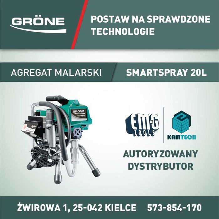 Agregat malarski Grone Smart Spray 20 L Malarka SMARTSPRAY 20L
