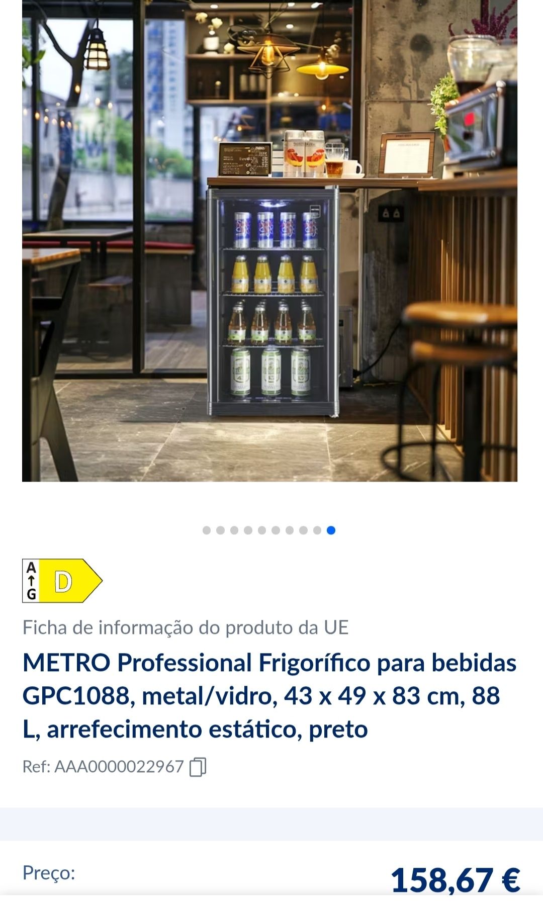 Frigorífico profissional