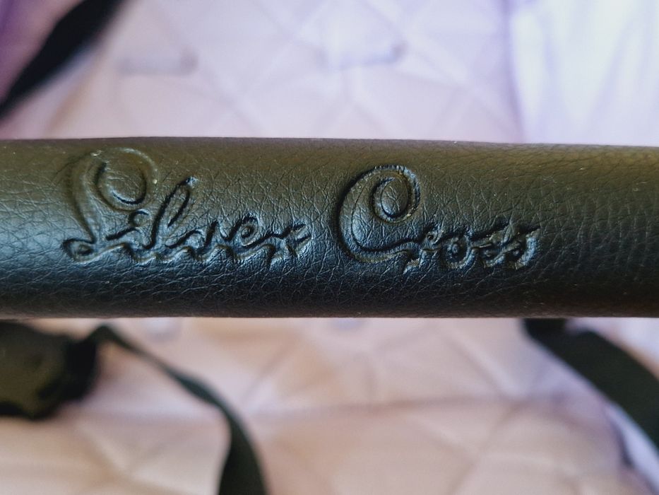 Silver Cross Clic spacerówka skladana na raz lila wózek filt UPF 50
