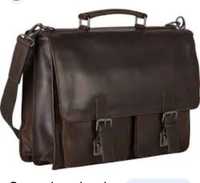 Кожаный портфель премиум бренда leonhard Heyden
