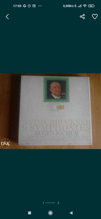 Discos de vinil de Música Clássica (Bruckner, Mahler, etc)