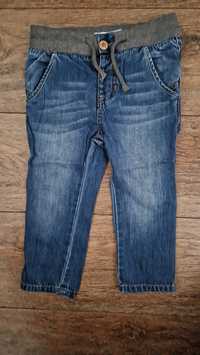 Spodnie jeansowe Zara r 92
