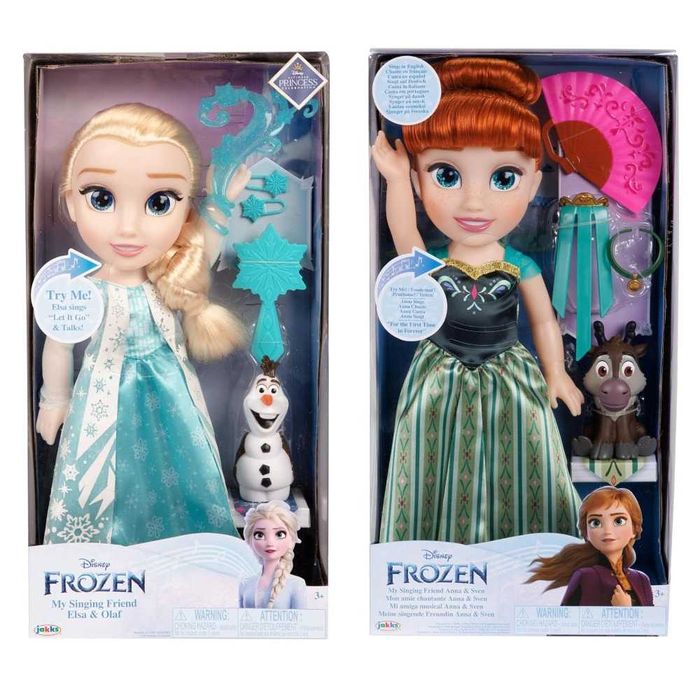 кукла принцесса Дисней Моя поющая подруга Эльза Анна frozen