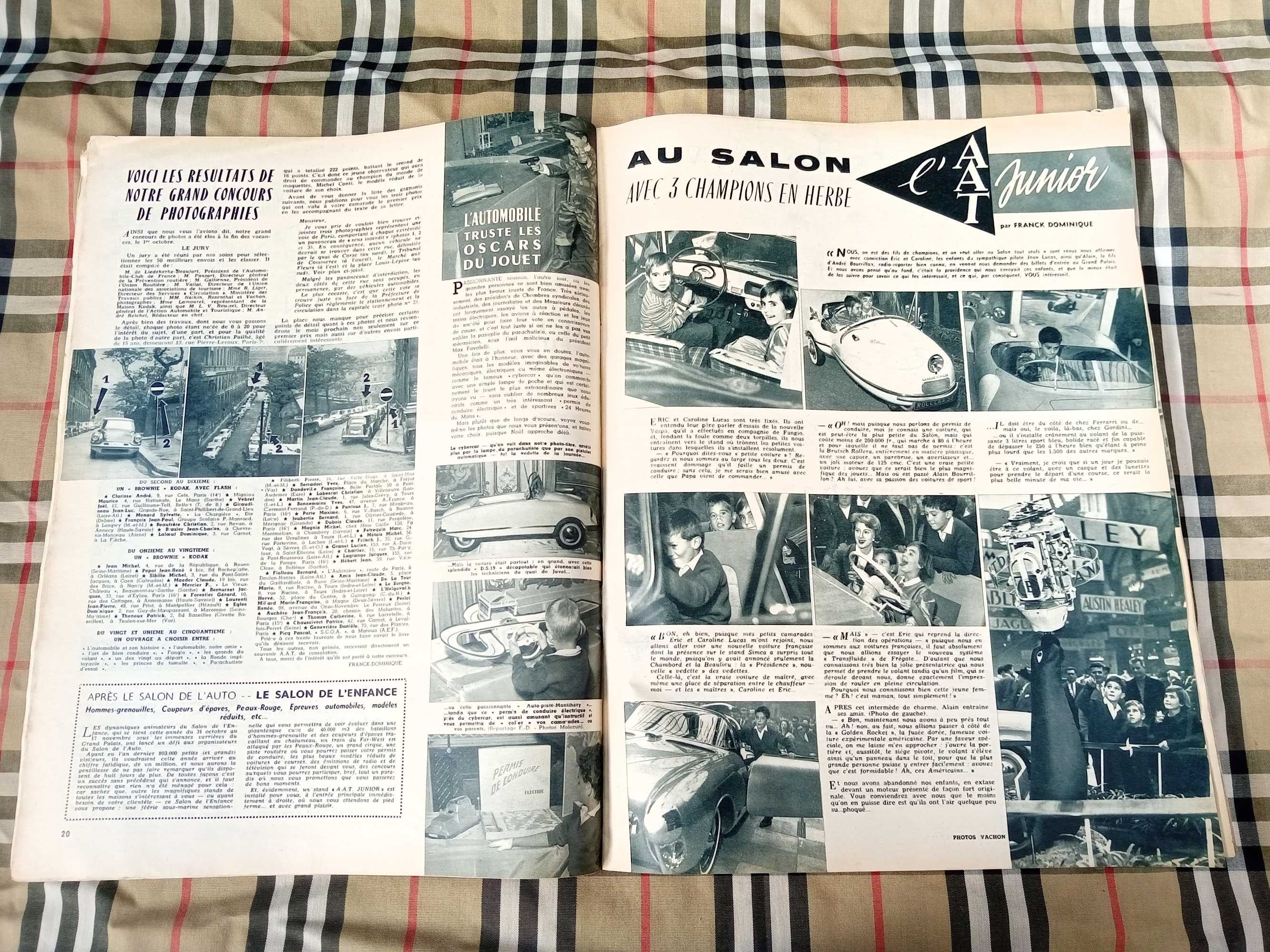 L'action automobile et touristique - Nov. 1957