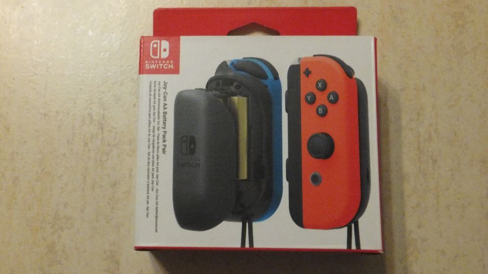 Nintendo Switch Carregador Oficial a Pilhas AA para Joy-Con (NOVOS)