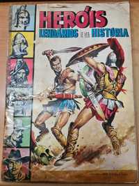 Caderneta "Heróis Lendários e da História"