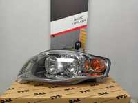 Audi A4 B7 04-08 Lampa/Reflektor przód lewy /H7+H7  kpl h7 GRATIS