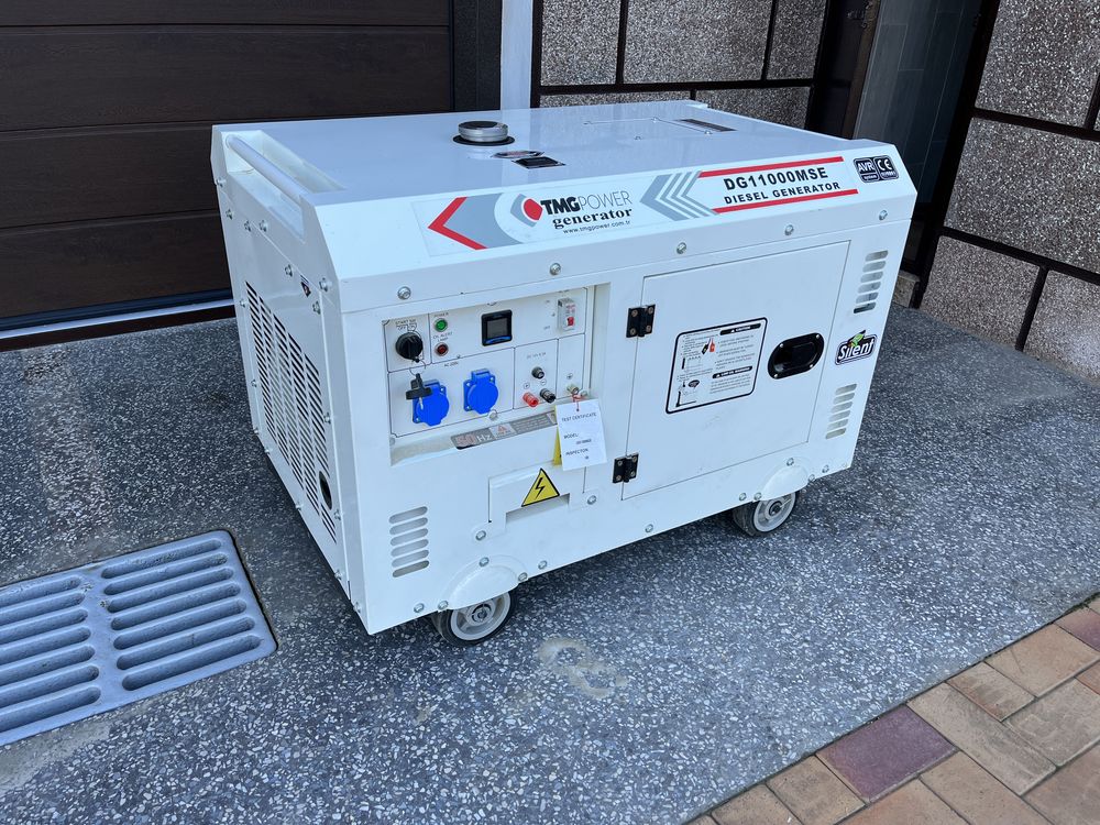 Дизельний генератор TMG POWER DG11000MSE 11 kva 10 квт