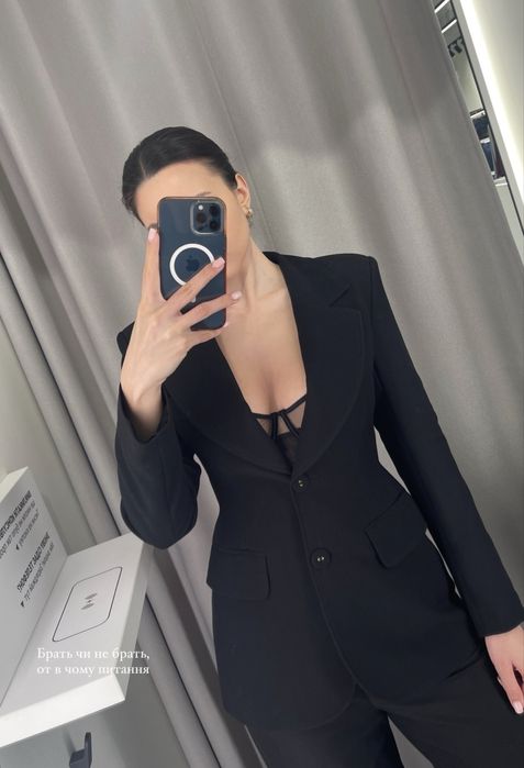 Приталений піджак One by one