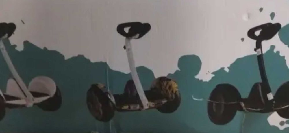 Hoverboard skate flash