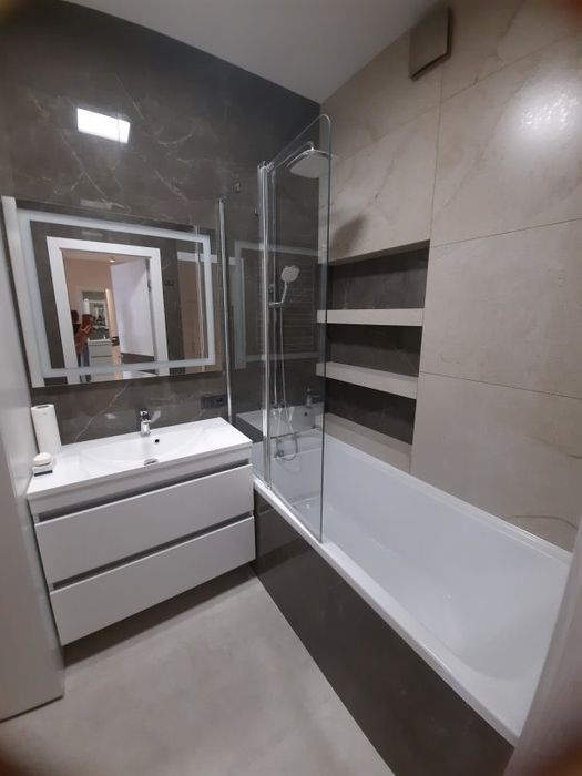 Кухня - студия и спальня в ЖК " Лимнос"/ Педагогическая